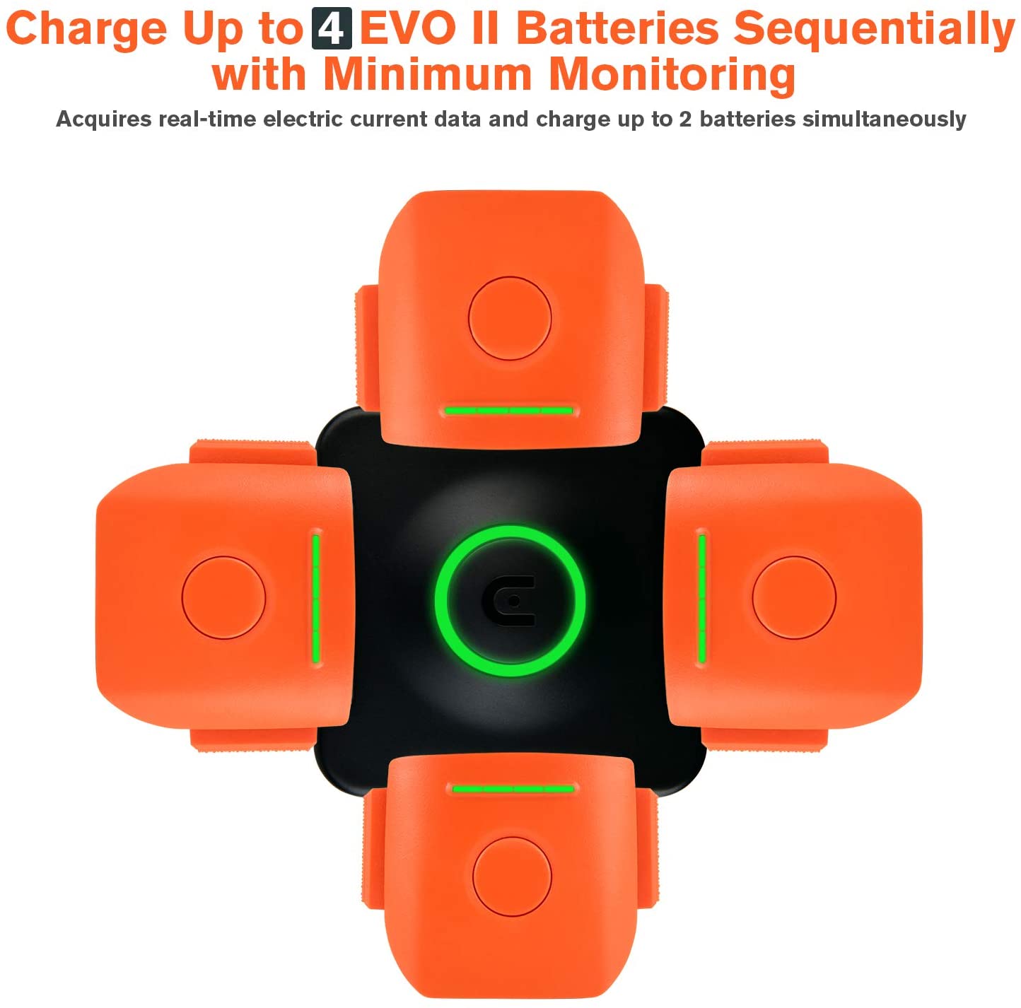 Autel Robotics EVO 2 Drone Series 4-in-1 Multi Battery Charging Hub